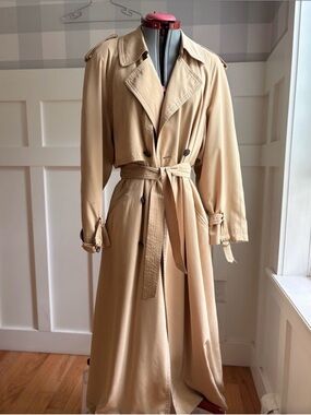 Utex Beige Trench Coat